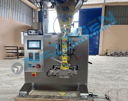 Load Cell Collar Type Pouch Filling Machine
